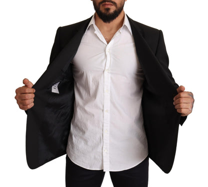 Elegante chaqueta blazer tipo martini de corte entallado