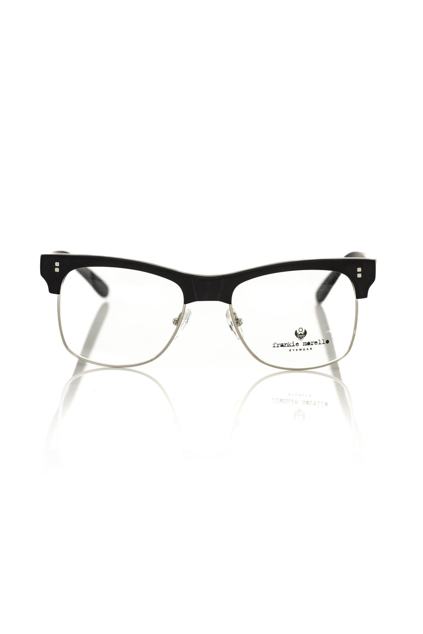 Montura de gafas unisex de acetato negro