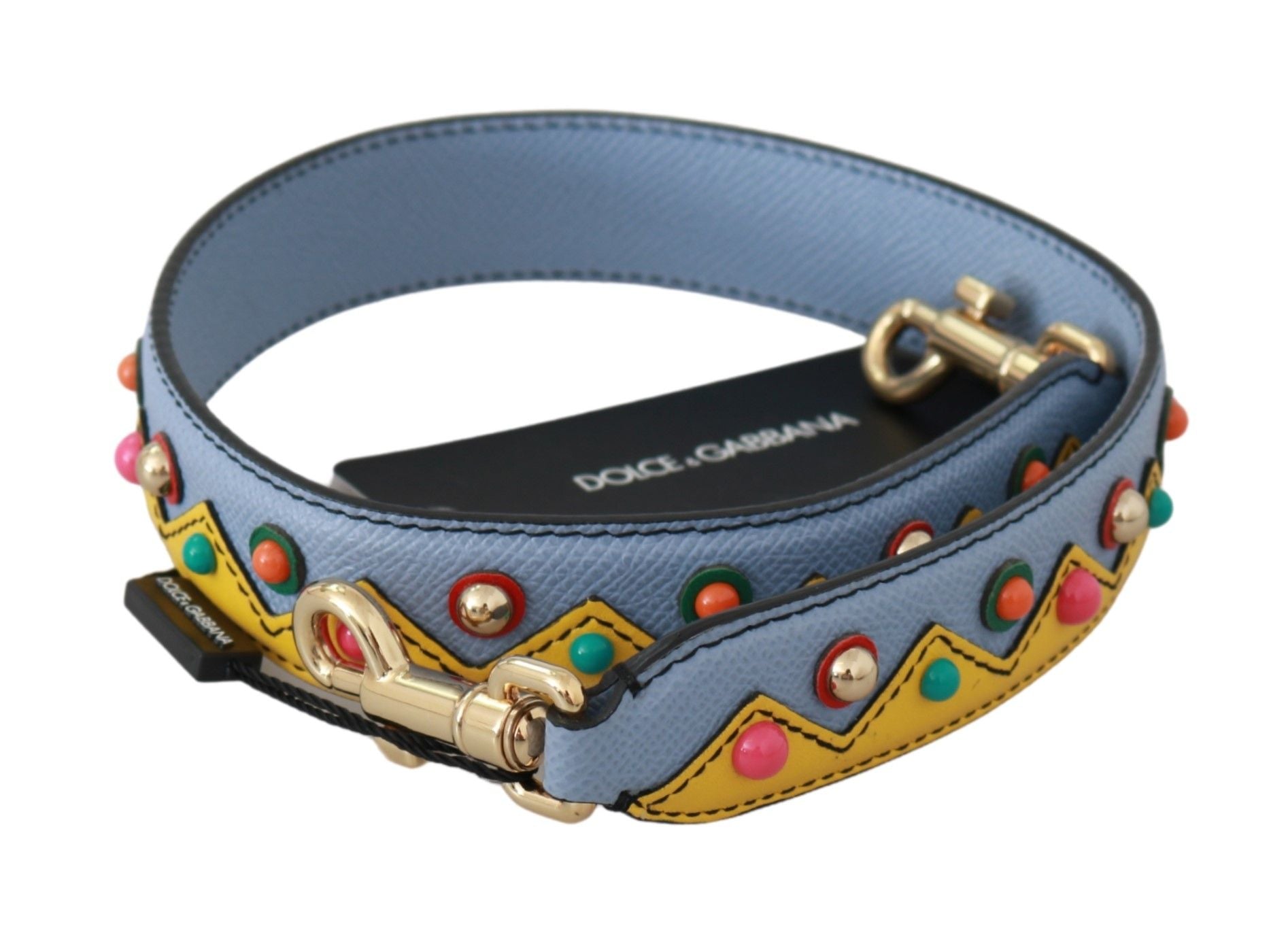 Multicolor Leather Shoulder Strap Accessory