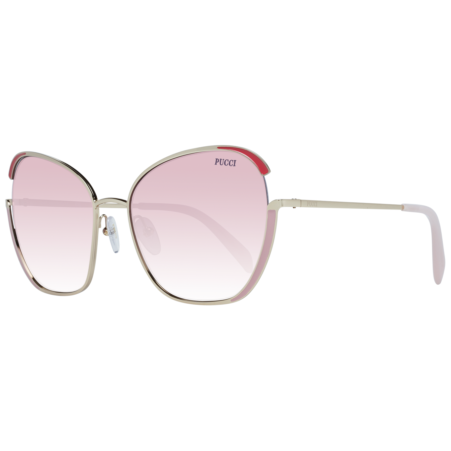 Gafas de sol doradas para mujer