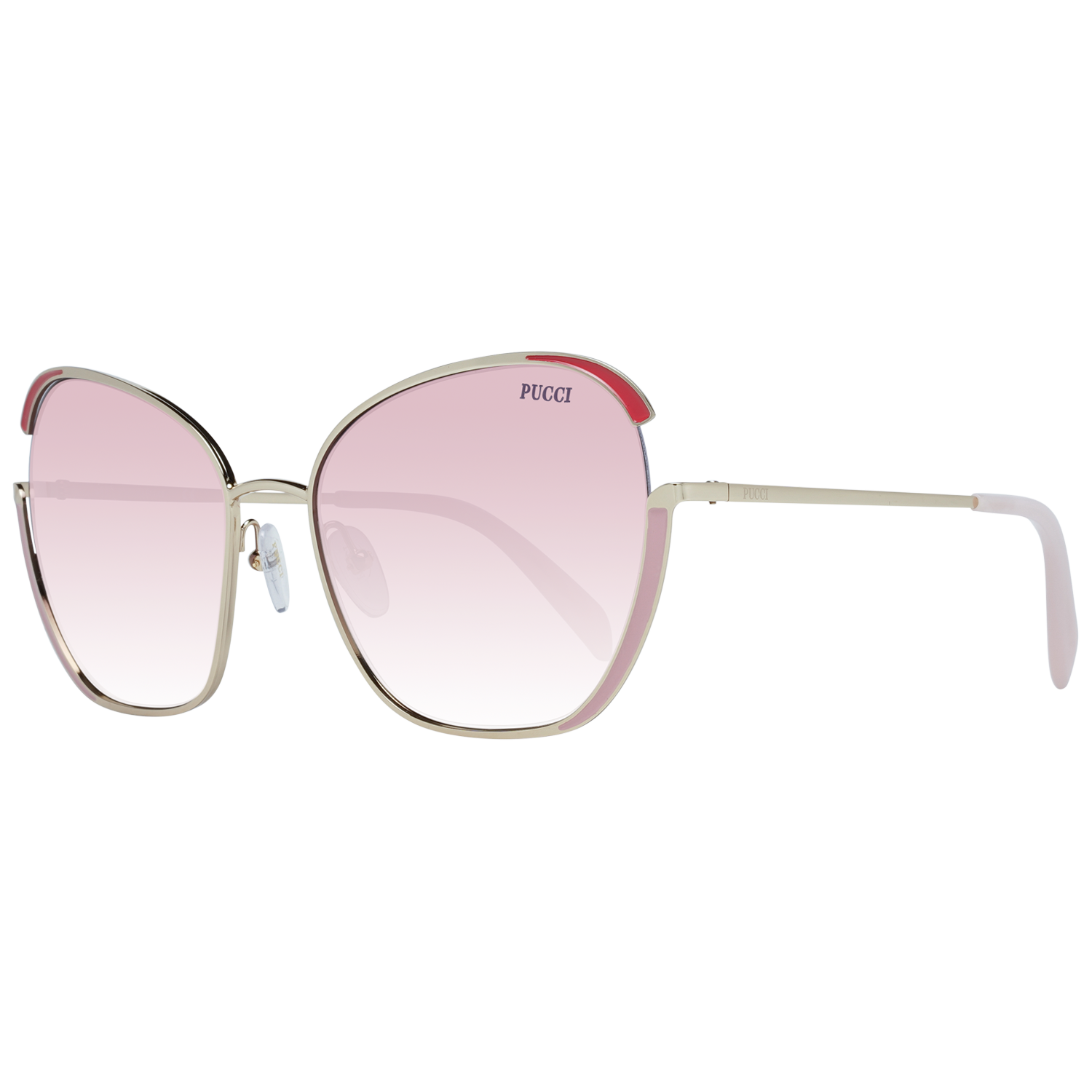 Gafas de sol doradas para mujer