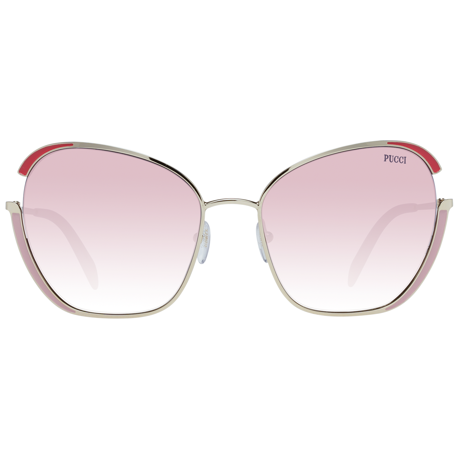 Gafas de sol doradas para mujer