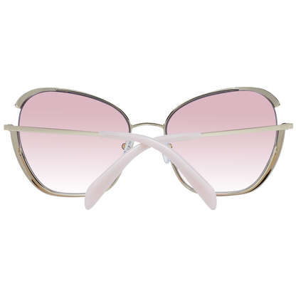 Gafas de sol doradas para mujer