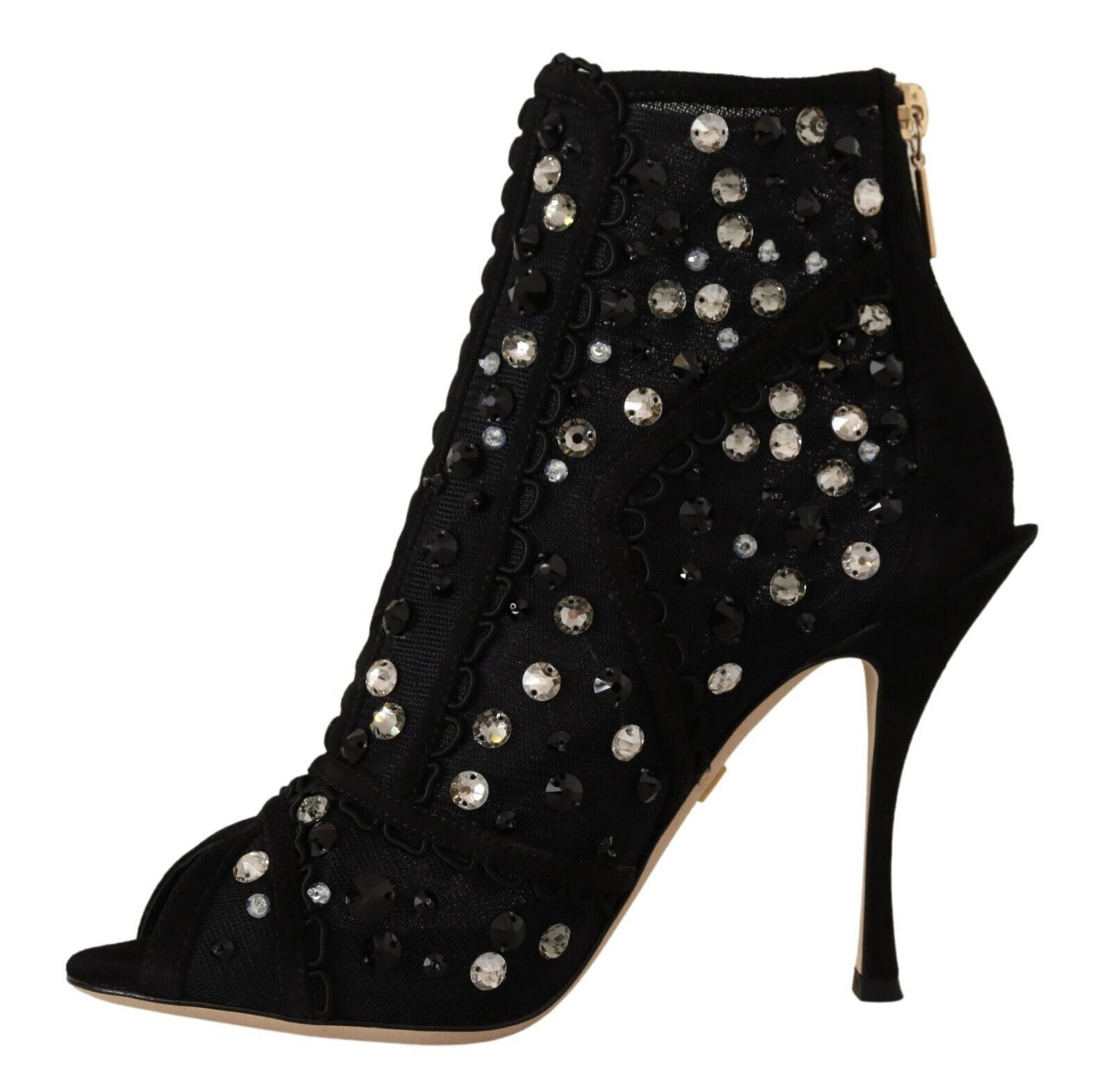 Embellished Crystal Short Boots