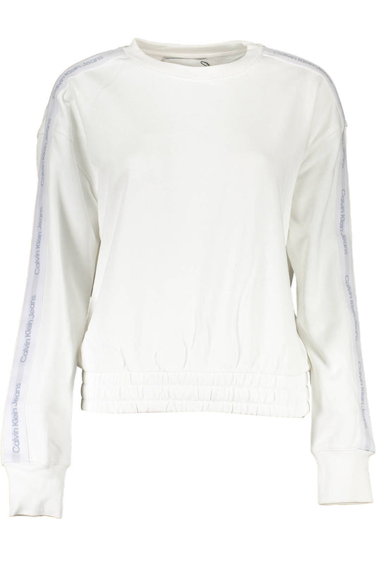 White Cotton Women Sweater