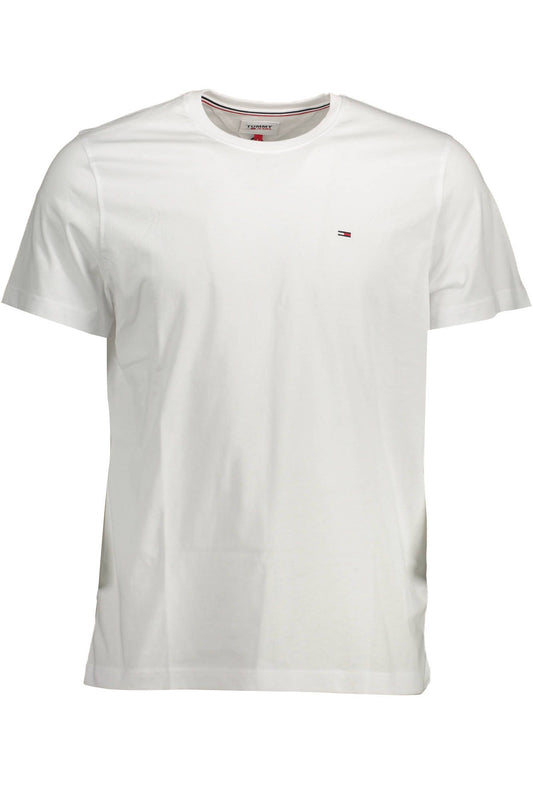 Camiseta de algodón blanca para hombre