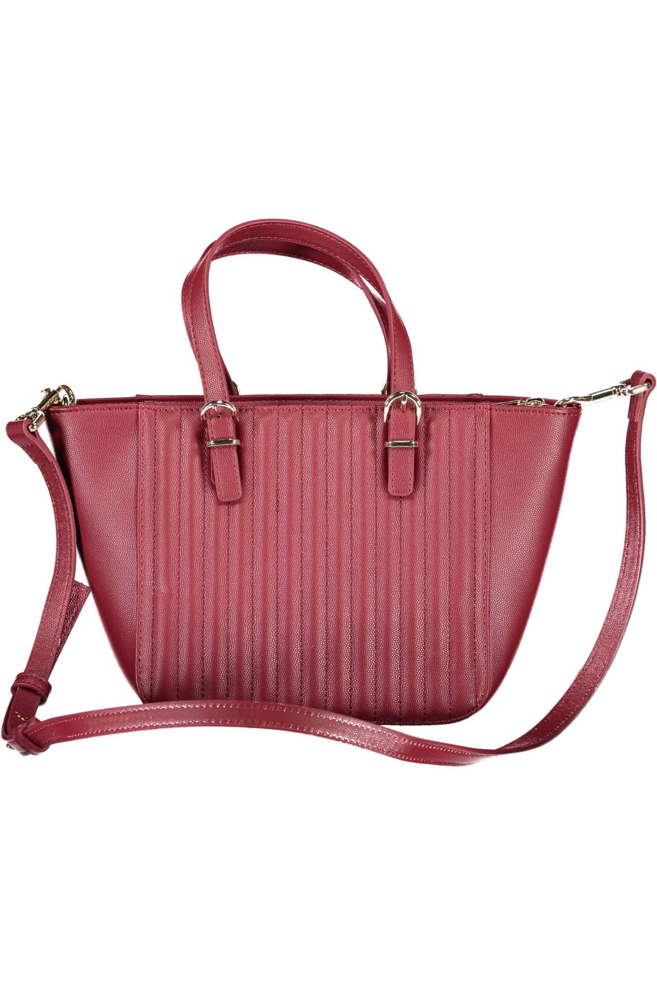 Bolso de mano para mujer de polietileno rojo