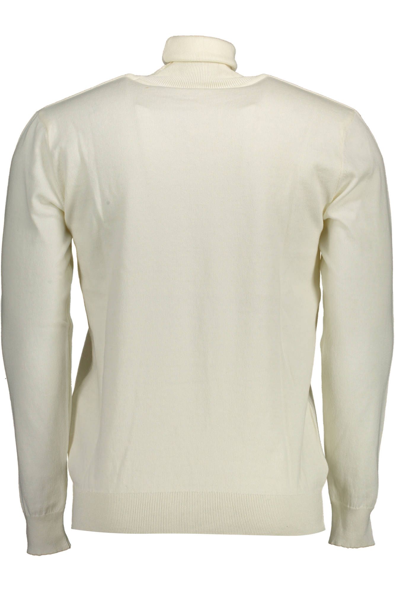 White Cotton Men Sweater