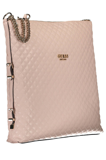 Bolso de mano para mujer de polietileno rosa