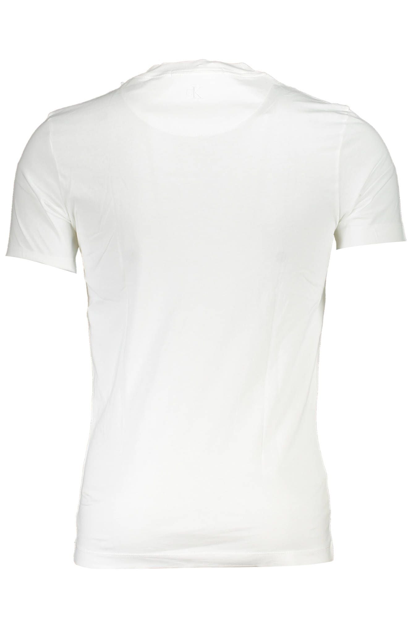 Camiseta de algodón blanca para hombre