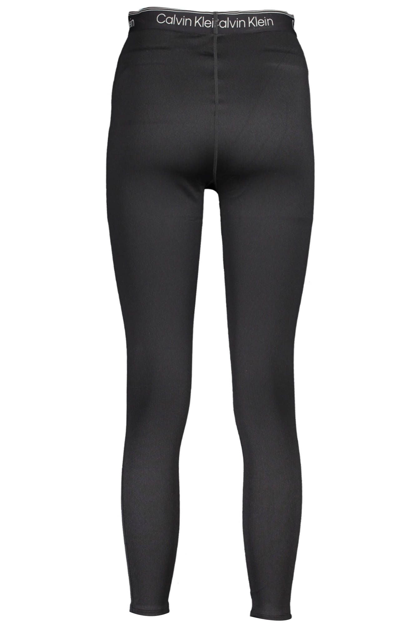 Leggings de mujer de poliéster negro