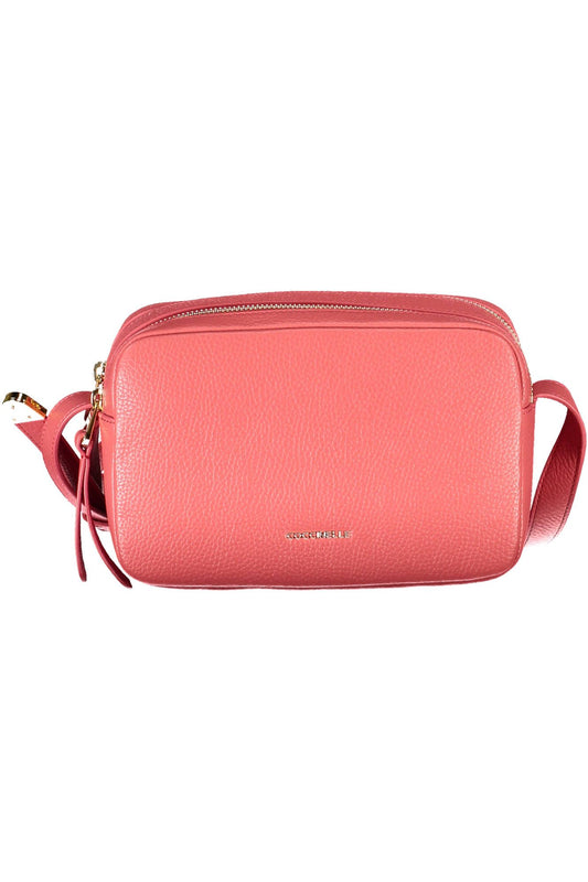 Pink Leather Women Handbag