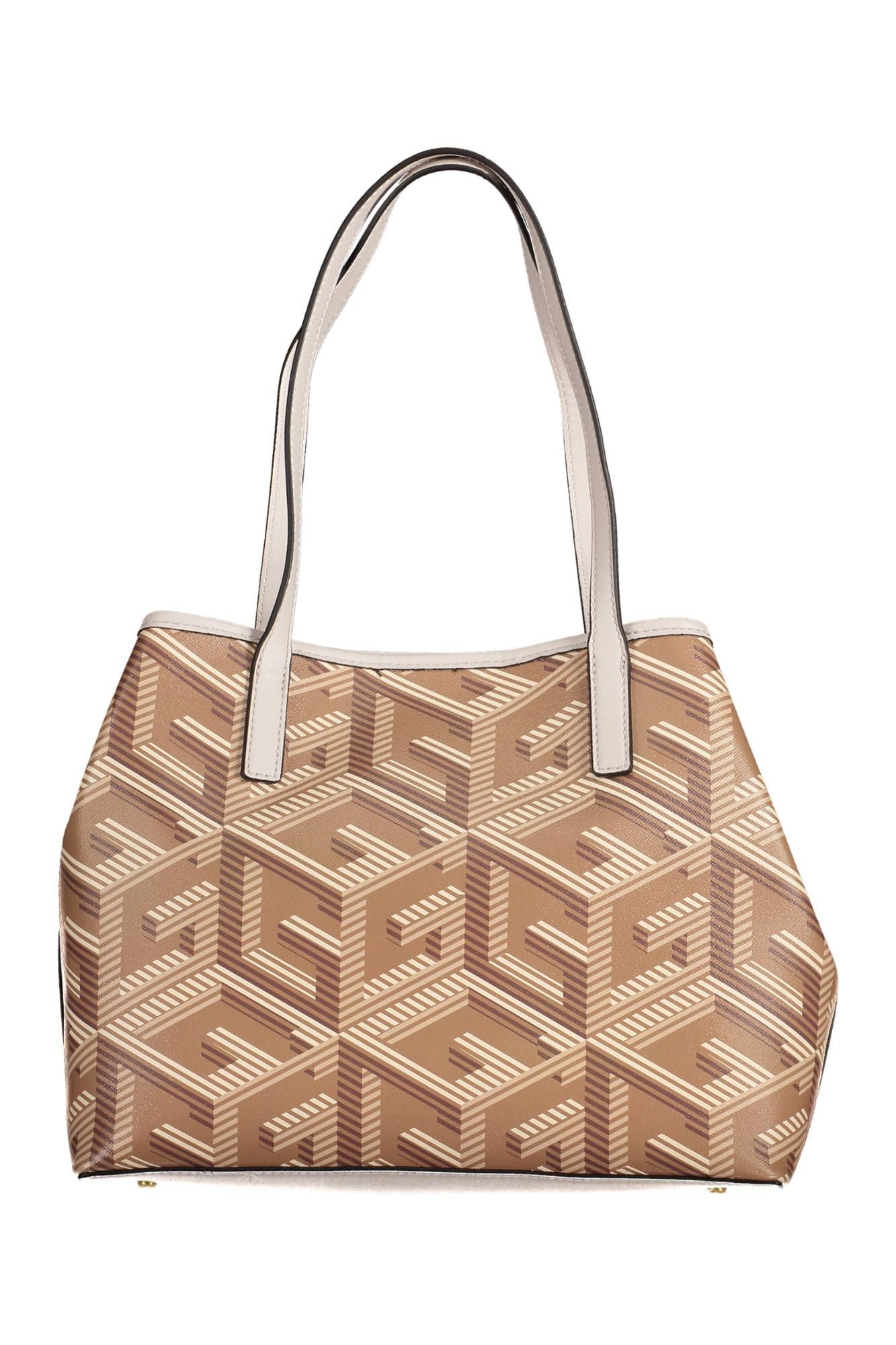 Bolso de mano de mujer en polietileno beige