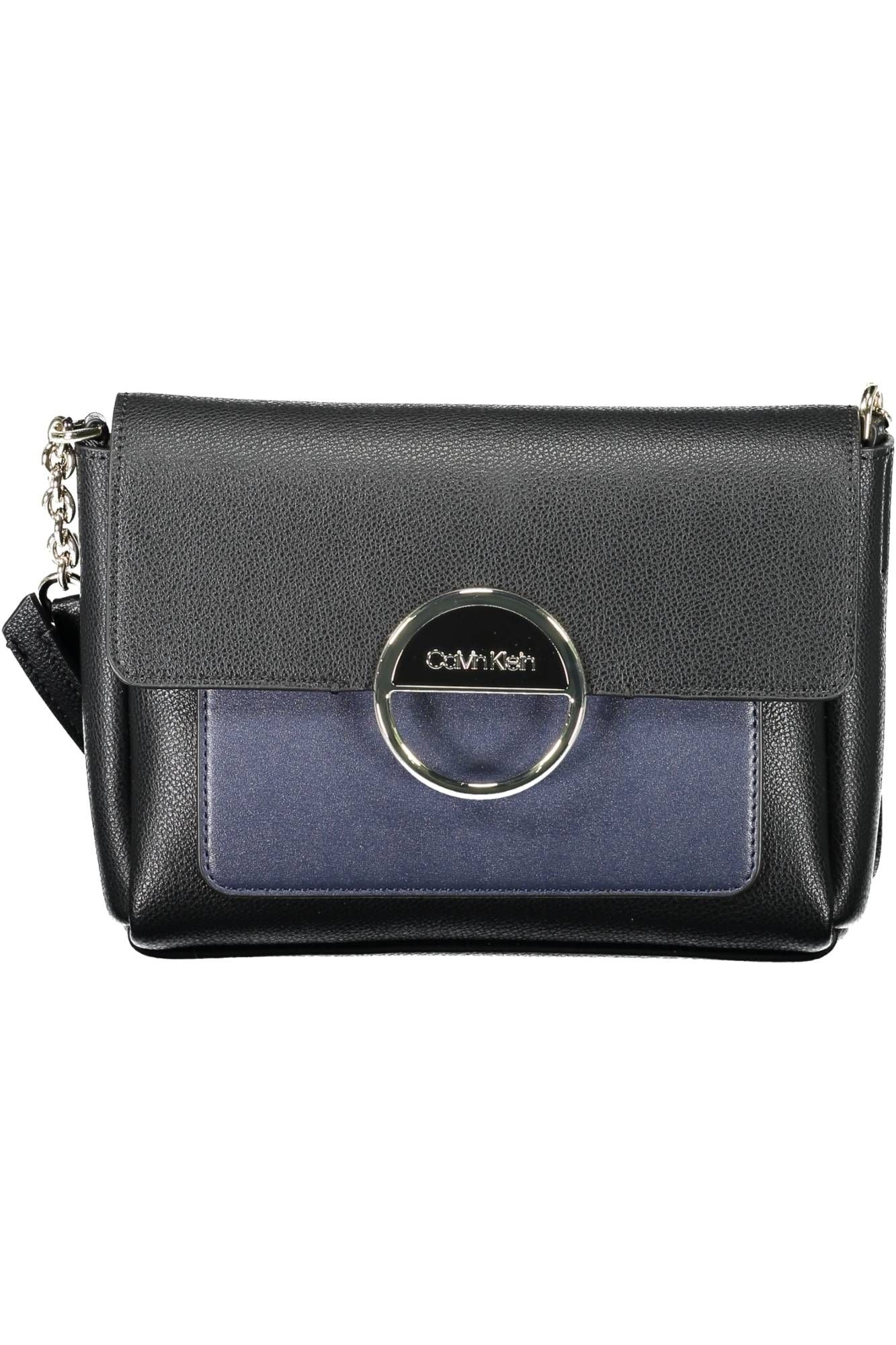 Bolso de mano de mujer de polietileno negro