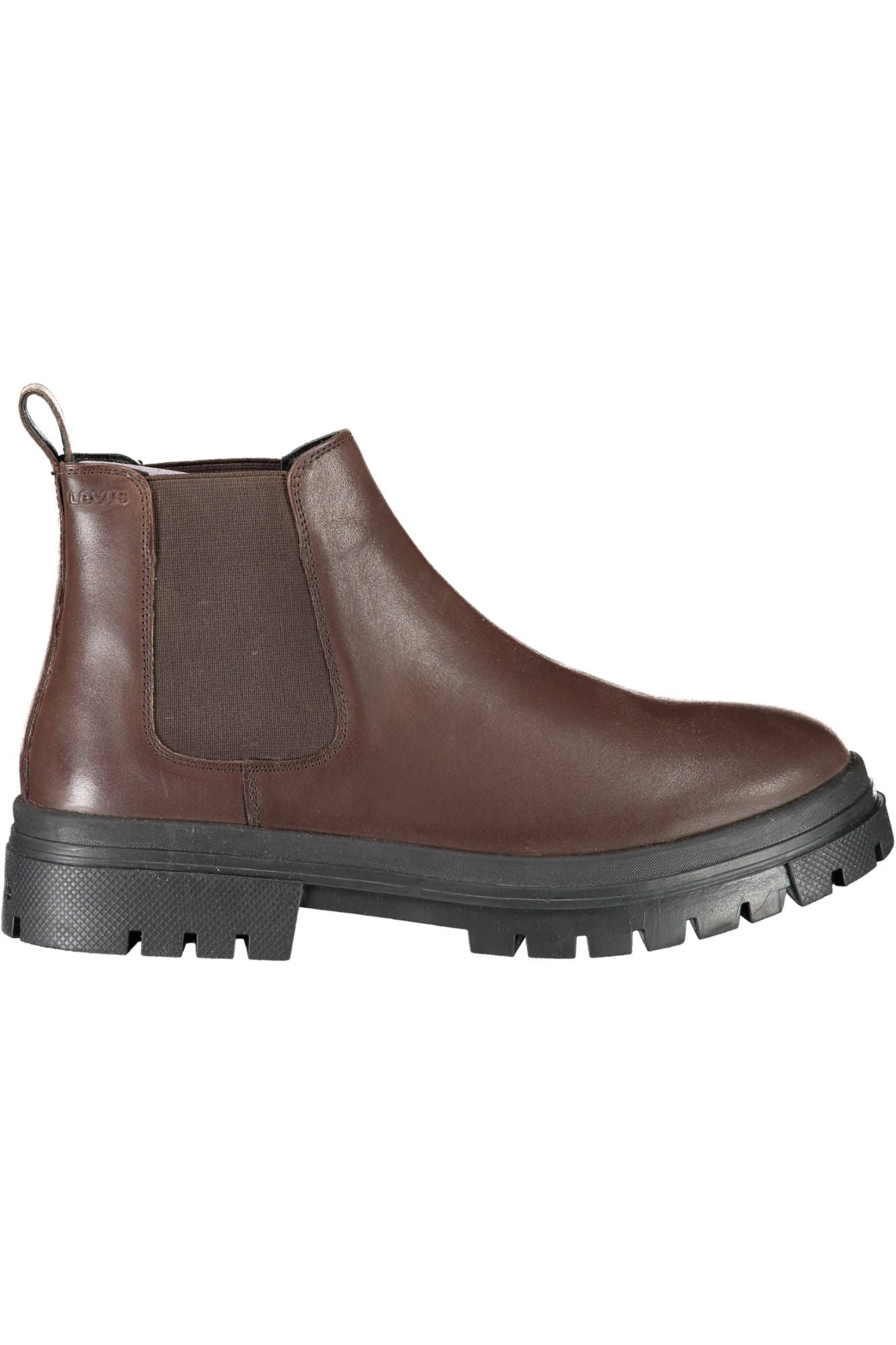 Bota de hombre de piel marrón