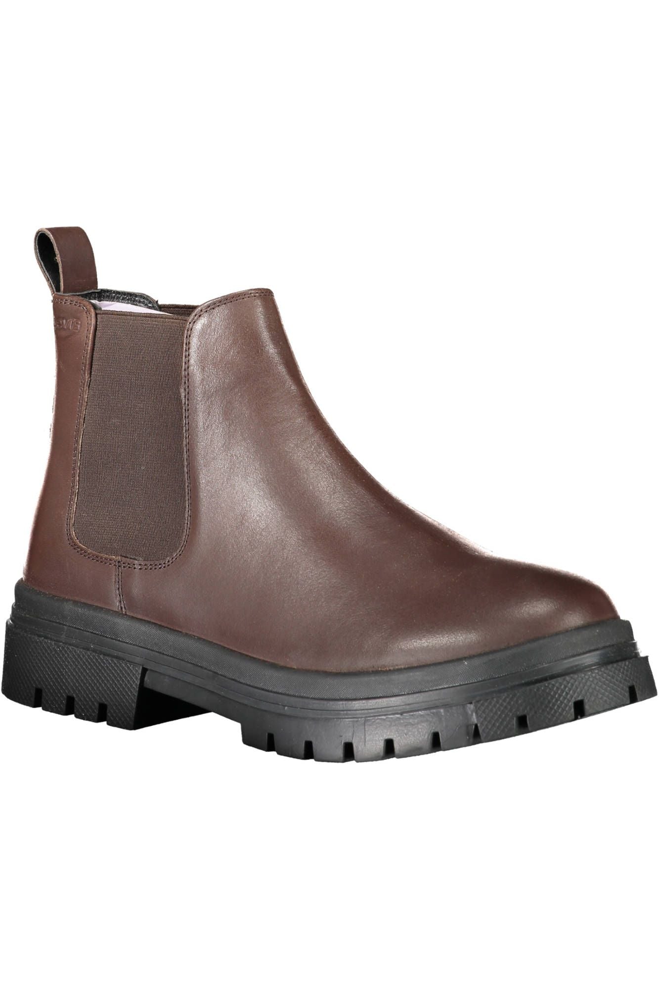 Bota de hombre de piel marrón