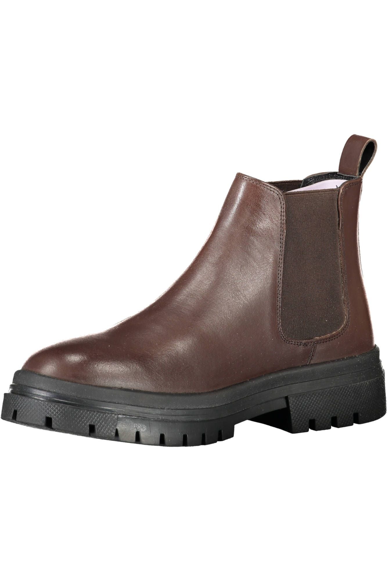 Bota de hombre de piel marrón