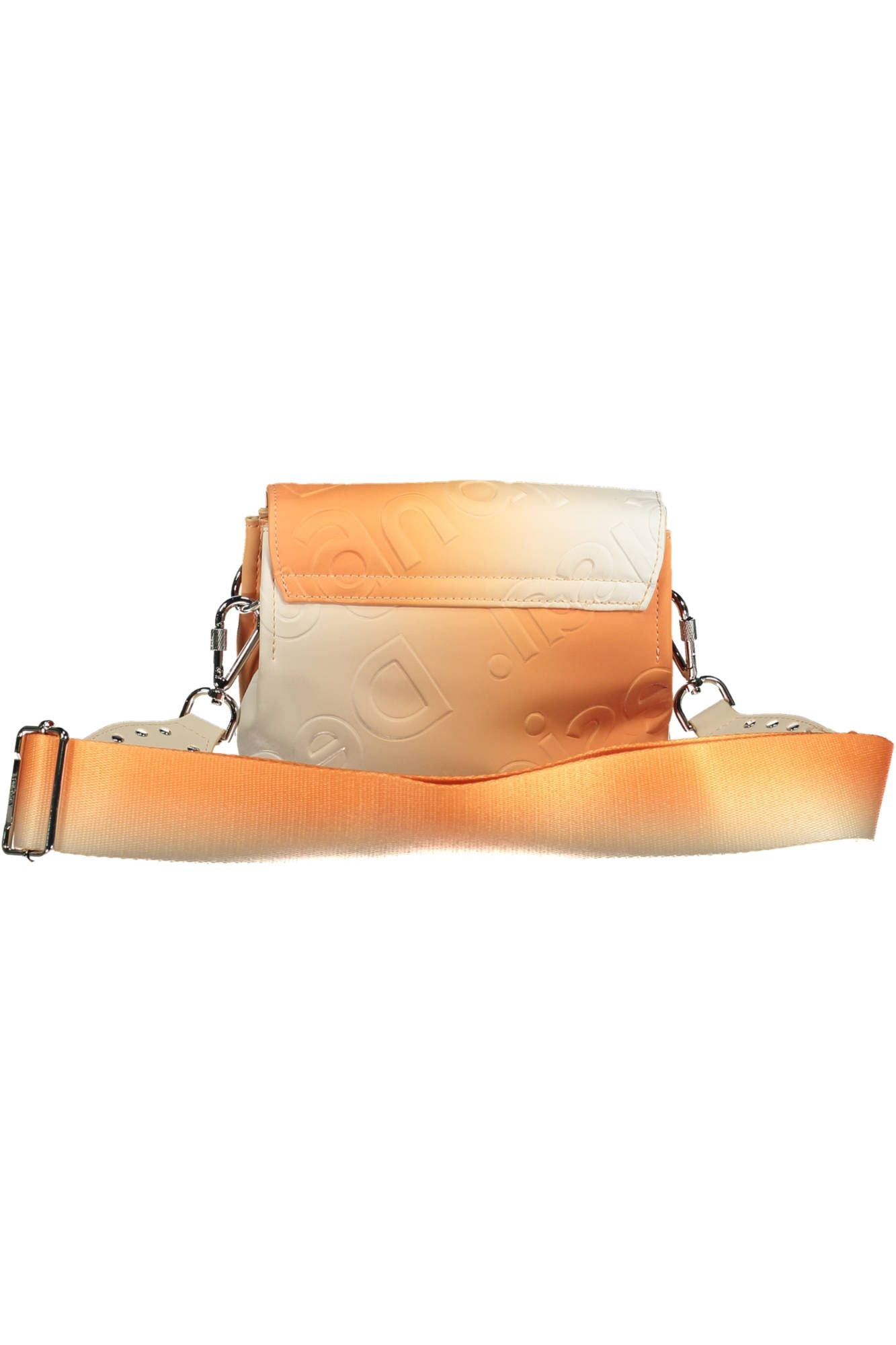 Bolso de mano para mujer de polietileno de color naranja