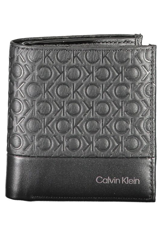 Black Leather Men Wallet