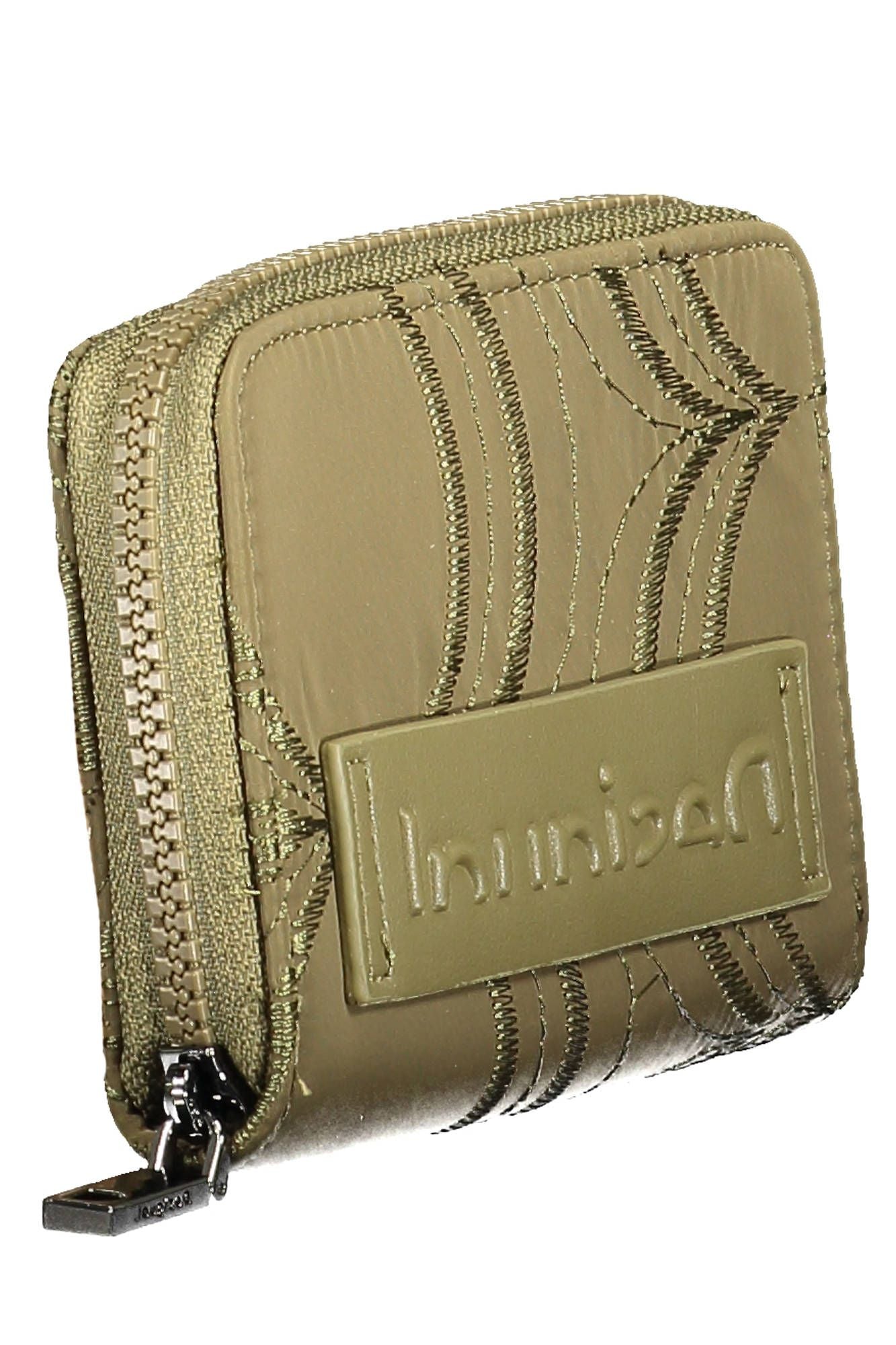 Cartera de mujer de poliéster verde