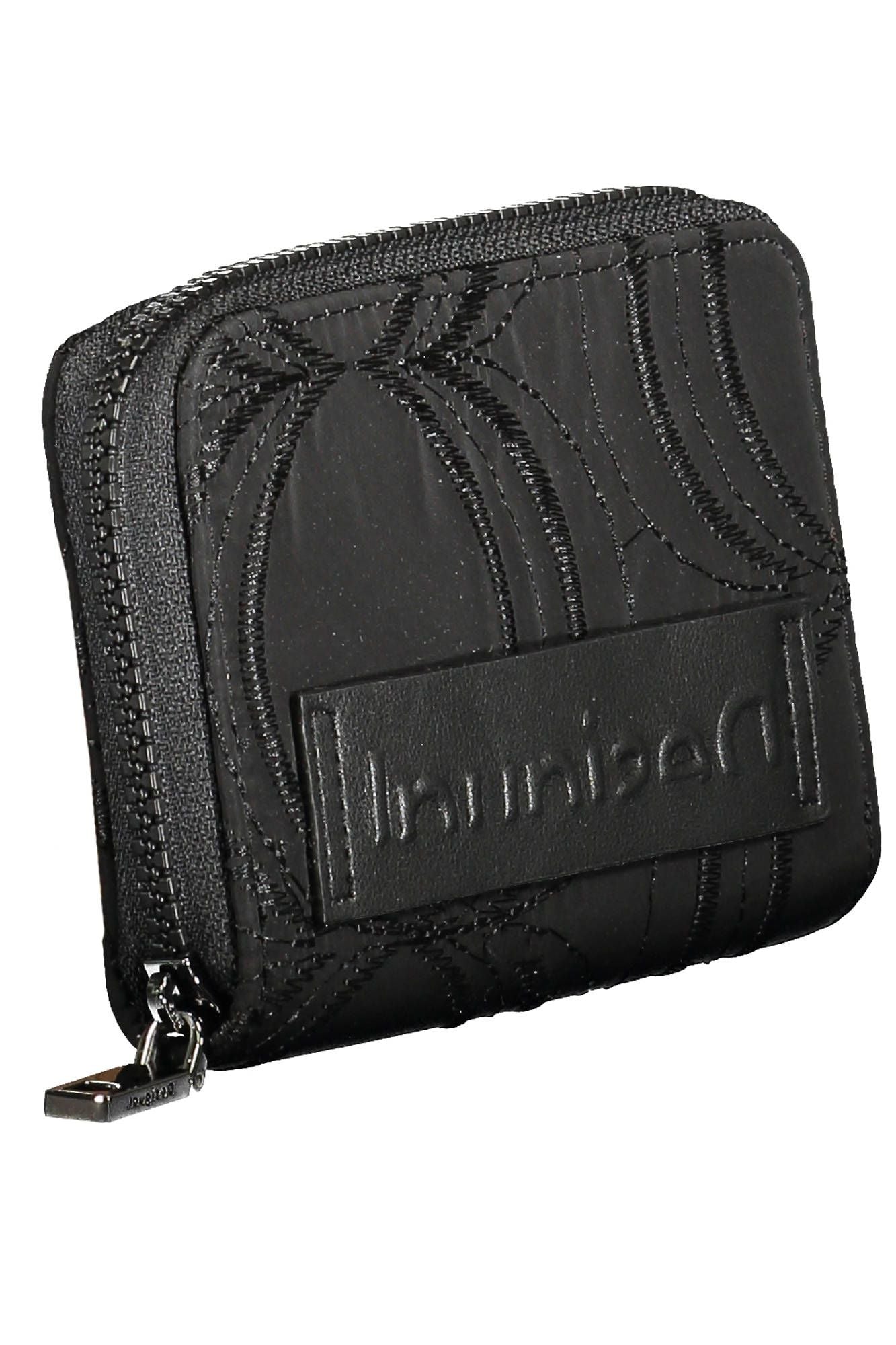 Cartera de mujer de poliéster negro