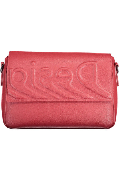 Bolso de mano para mujer de polietileno rojo