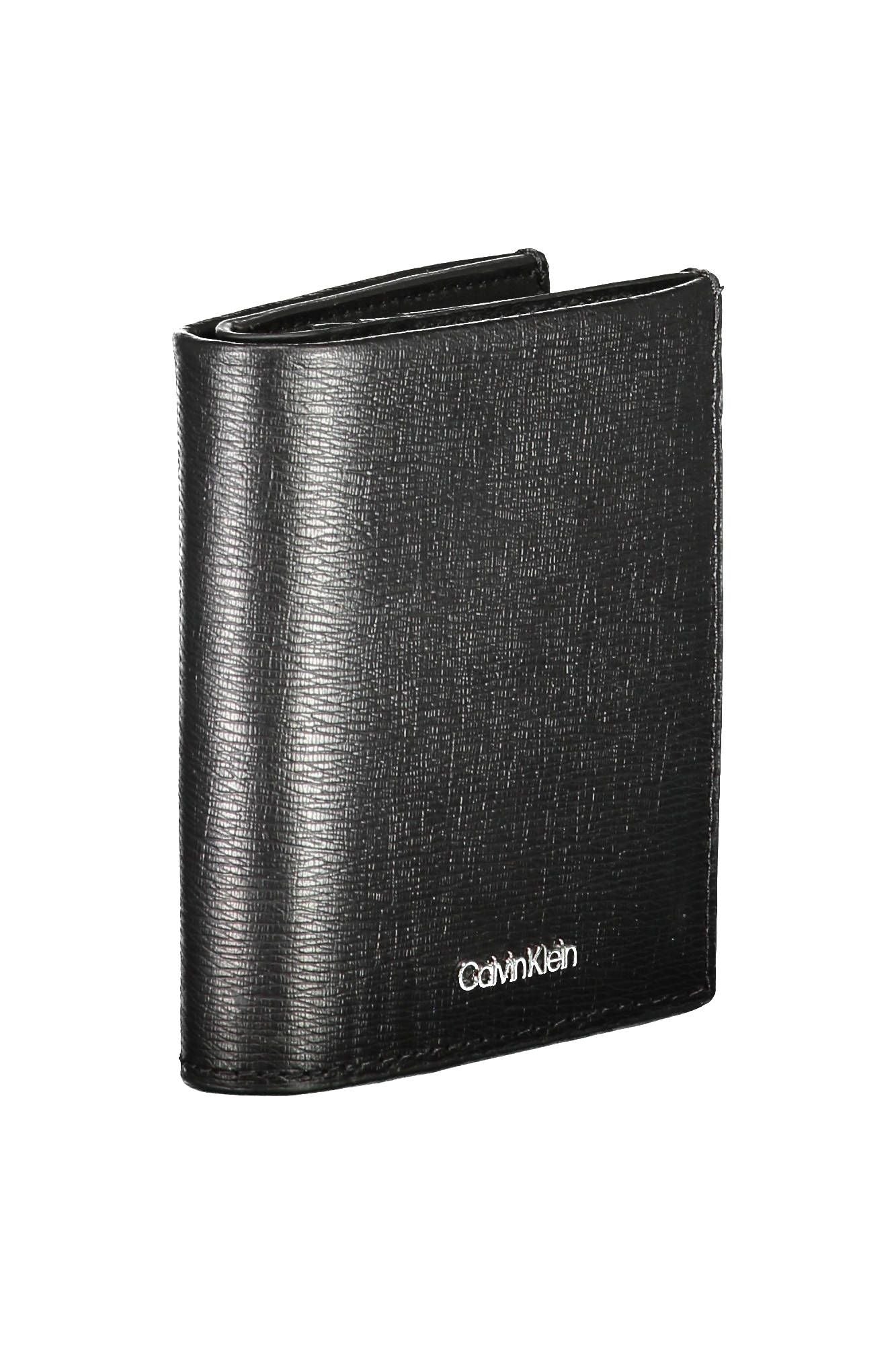 Black Leather Men Wallet