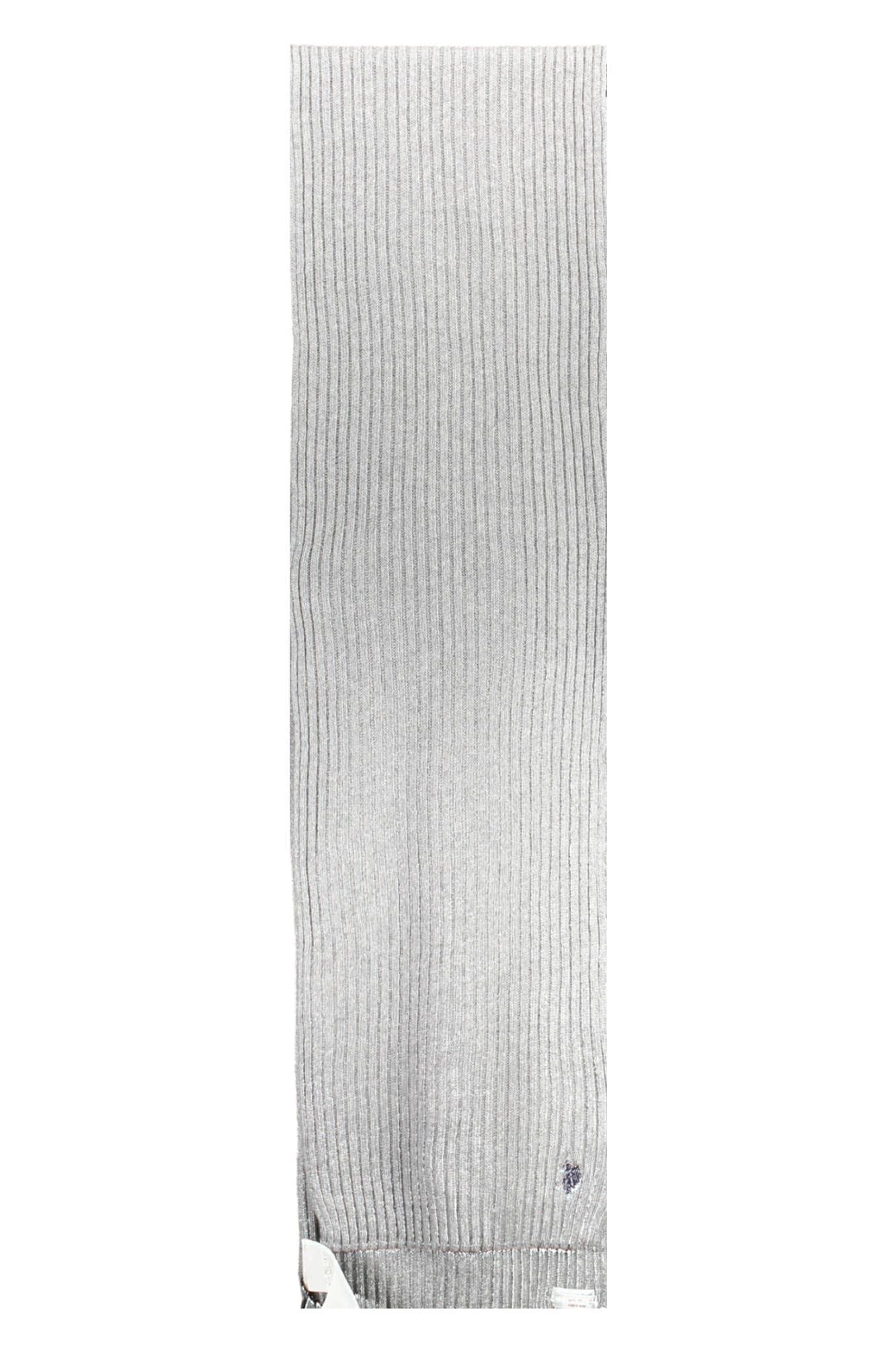 Gray Wool Men Scarf