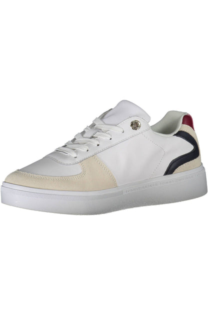 White Leather Women Sneaker