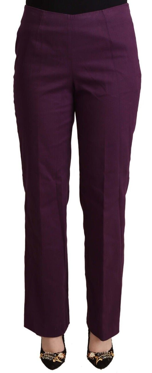 Elegante pantalón Violeta de cintura alta