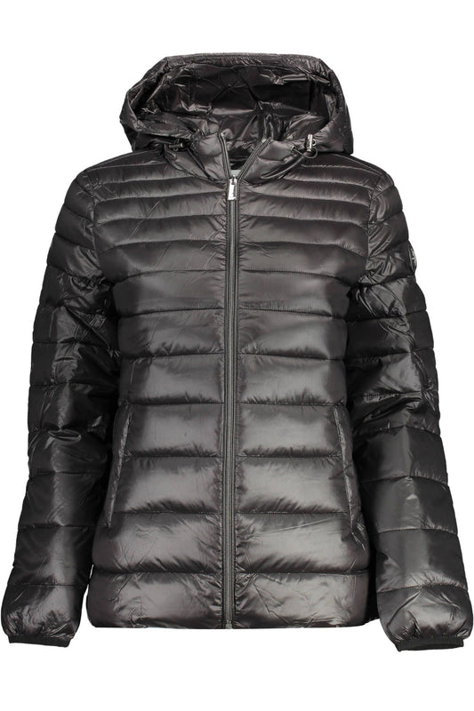 Chaqueta Nylon Negra Mujer