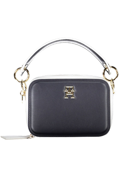 Blue Polyethylene Women Handbag