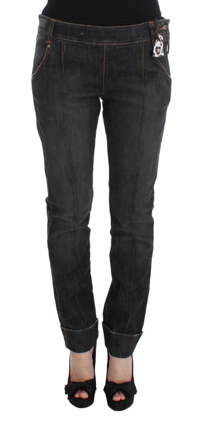 Chic Slim Fit Gray Wash Jeans