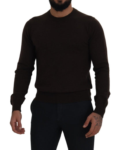 Elegant Cashmere Crew Neck Sweater