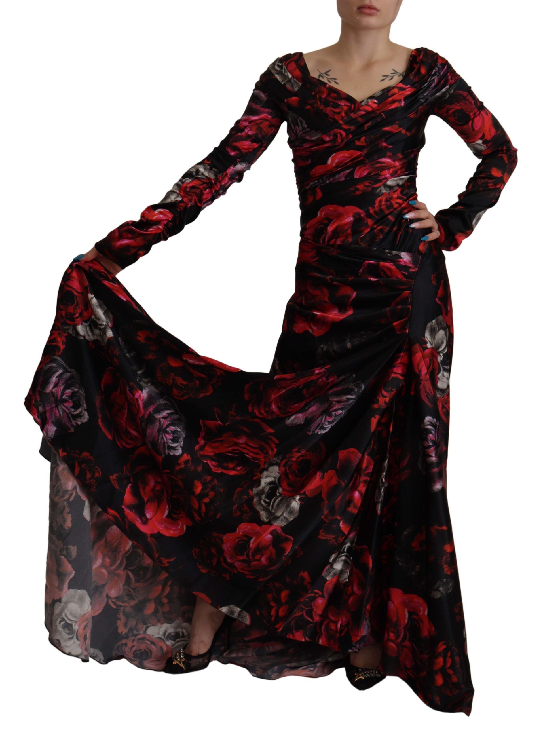 Elegante vestido de novia floral de línea A
