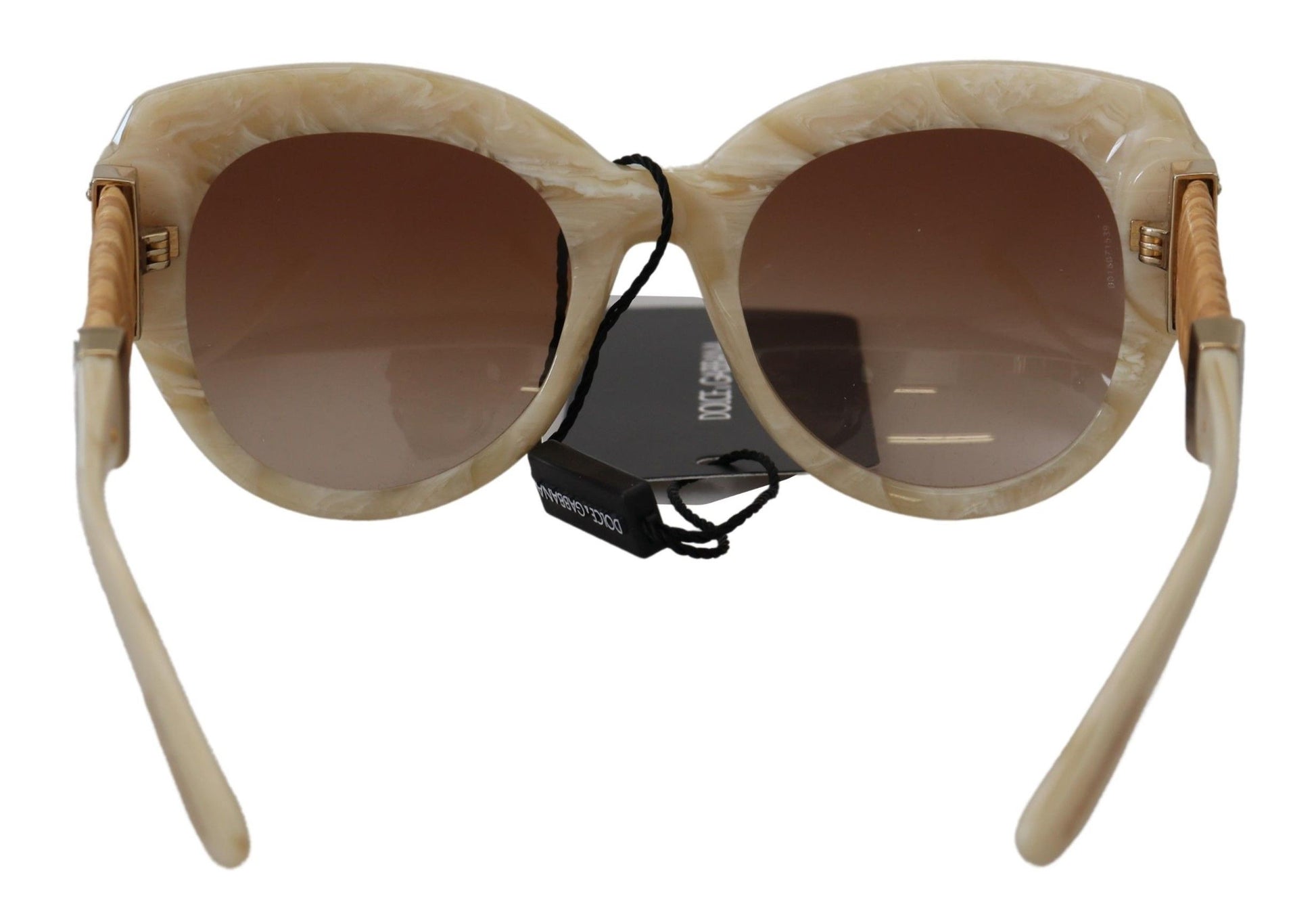 Gafas de sol elegantes de acetato para mujer en color beige