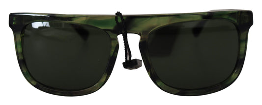 Gafas de sol para mujer en acetato verde chic