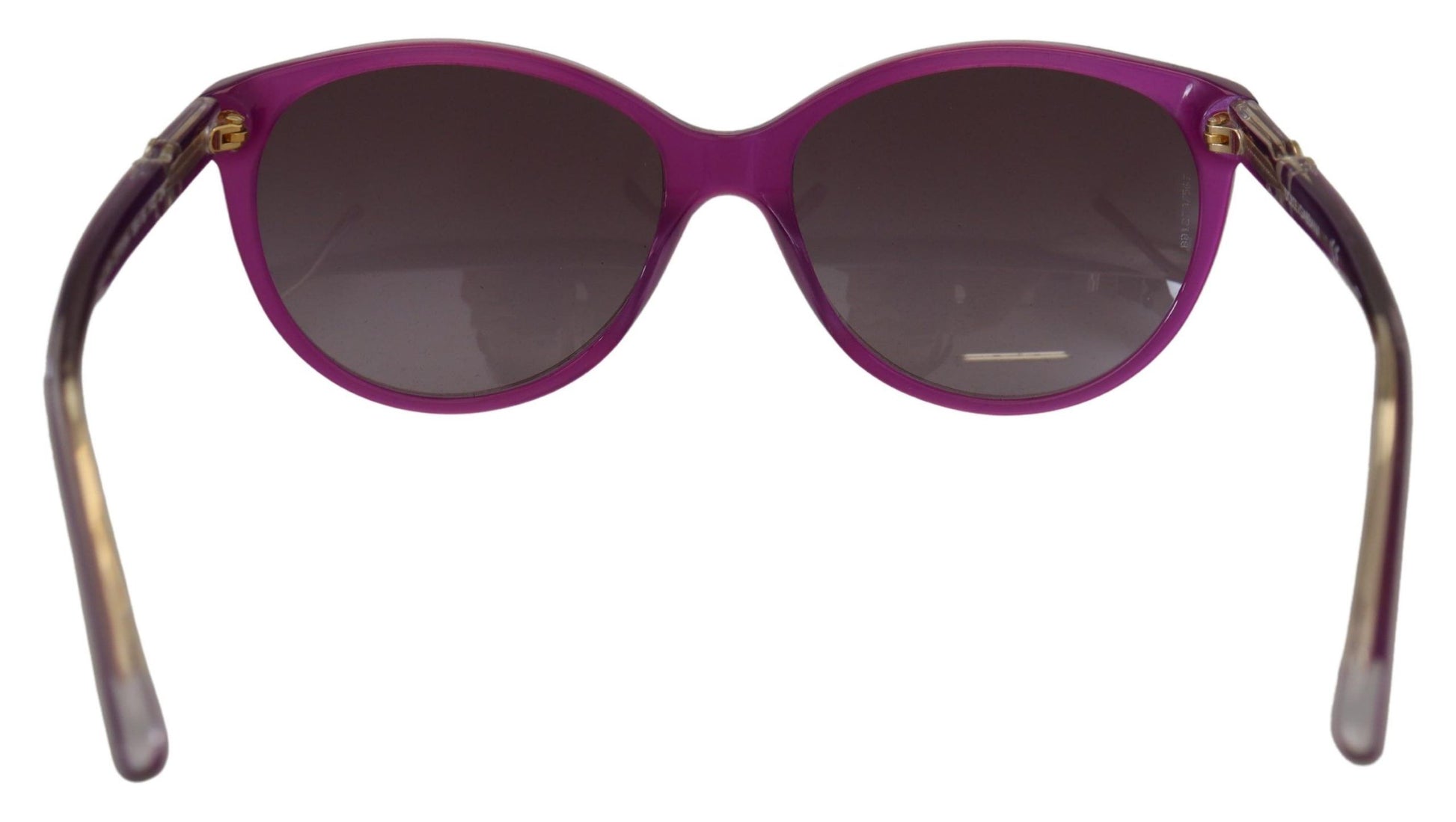 Gafas de sol redondas de acetato violeta chic