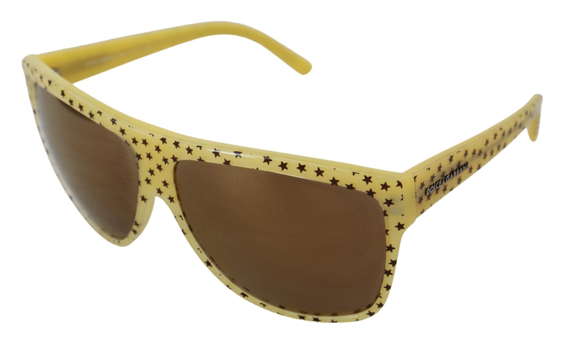 Gafas de sol cuadradas Stellar Chic en amarillo