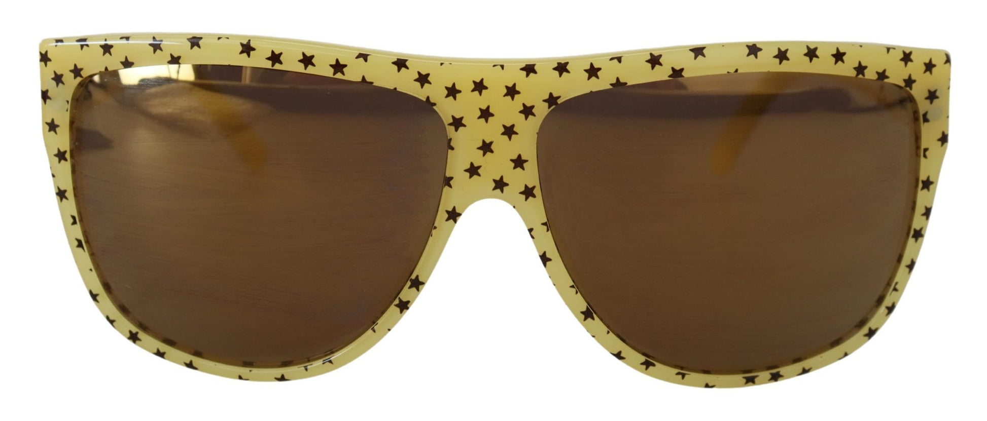 Gafas de sol cuadradas Stellar Chic en amarillo