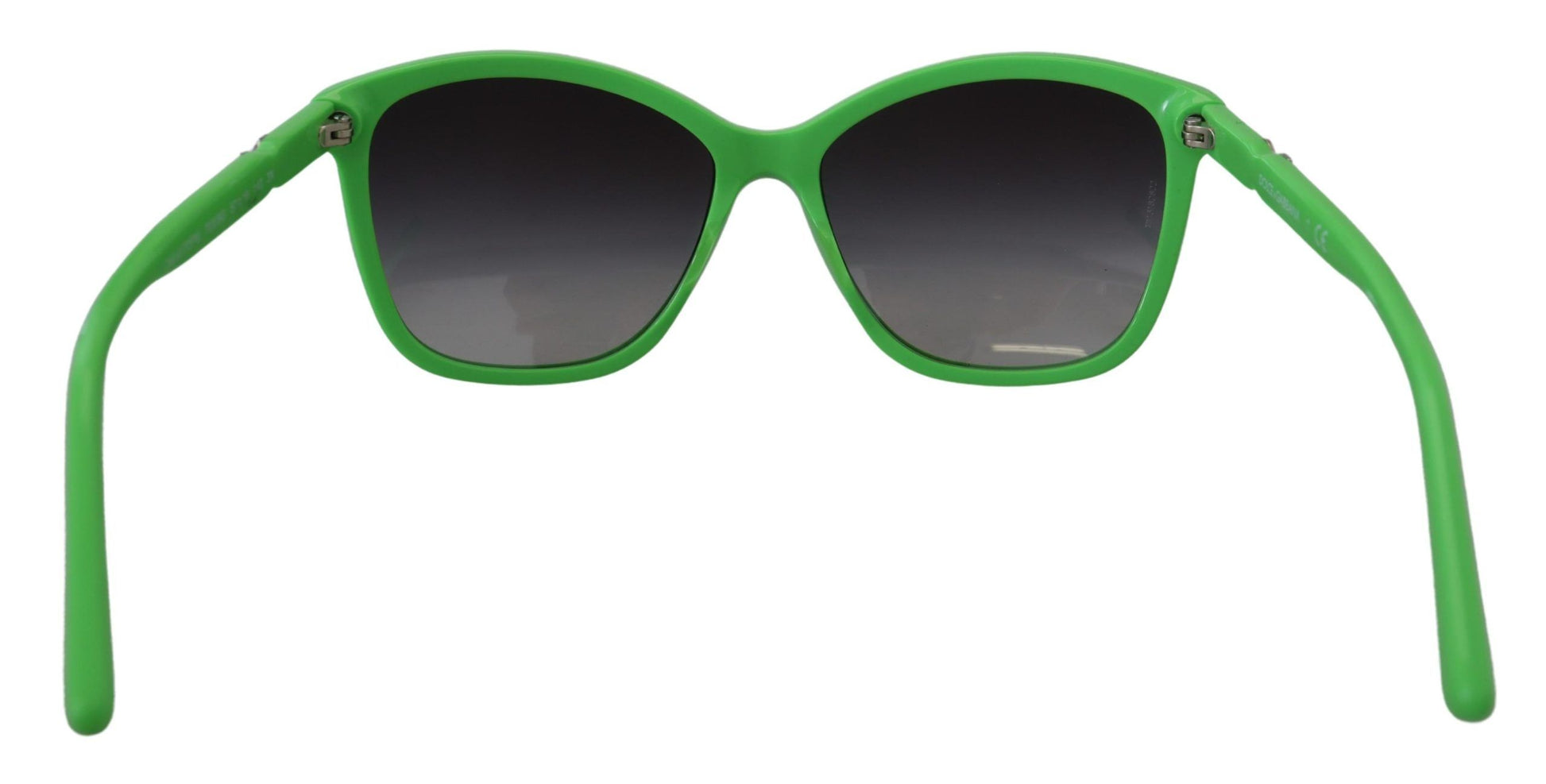 Gafas de sol redondas de acetato verde chic