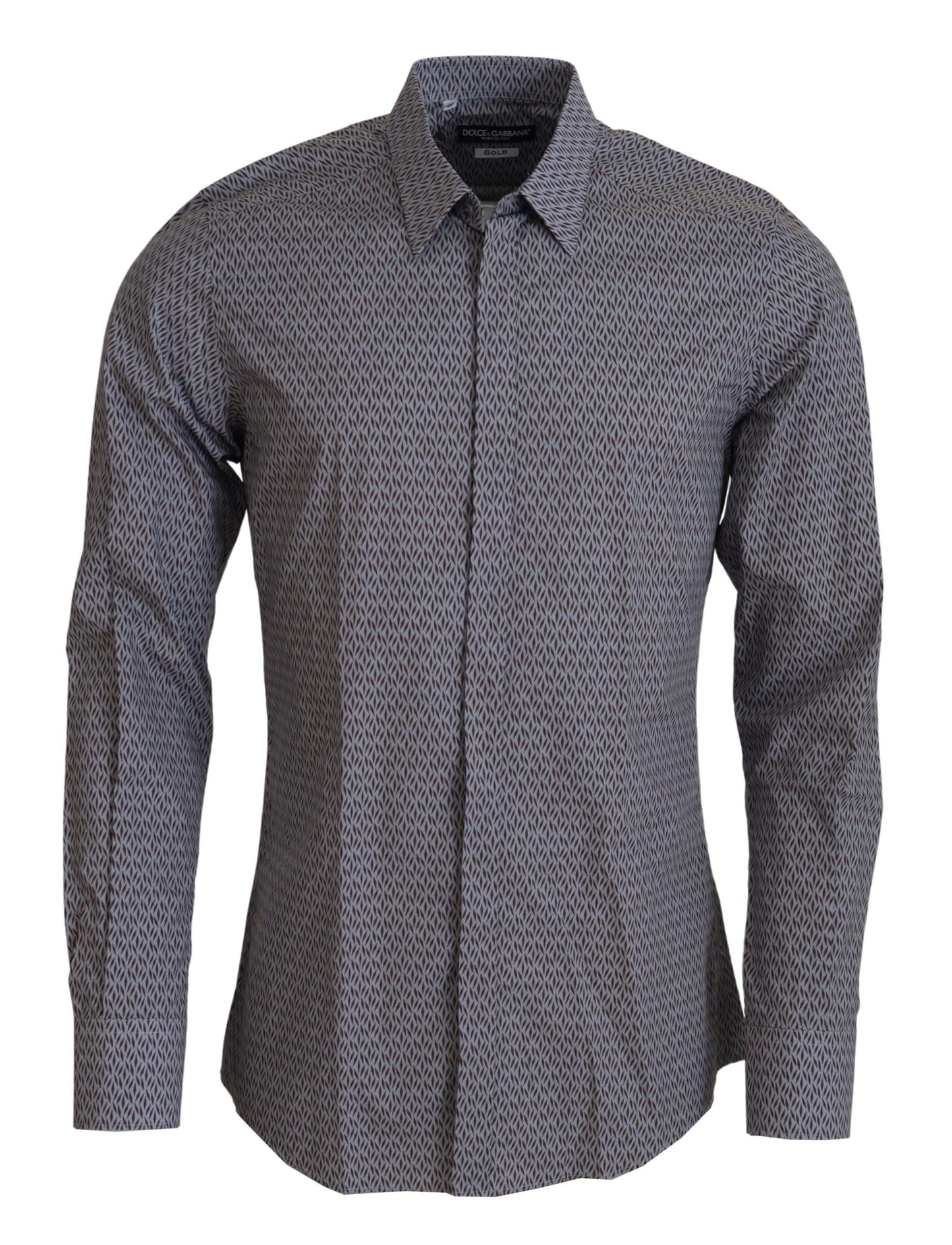 Camisa formal de algodón elegante y de corte ajustado