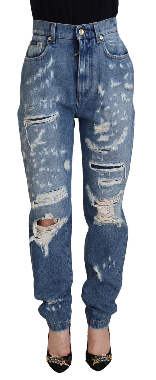 Pantalones vaqueros Chic Tattered - Indigo Essence