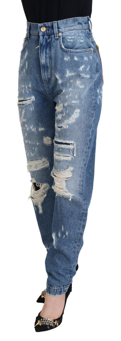 Pantalones vaqueros Chic Tattered - Indigo Essence