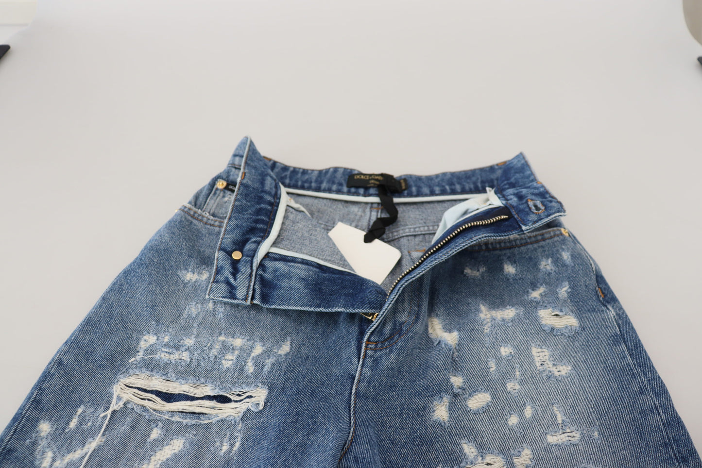 Pantalones vaqueros Chic Tattered - Indigo Essence