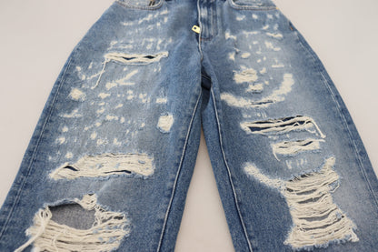 Pantalones vaqueros Chic Tattered - Indigo Essence