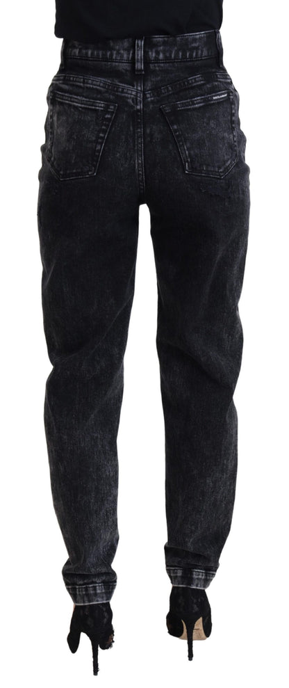 Elegantes pantalones vaqueros negros