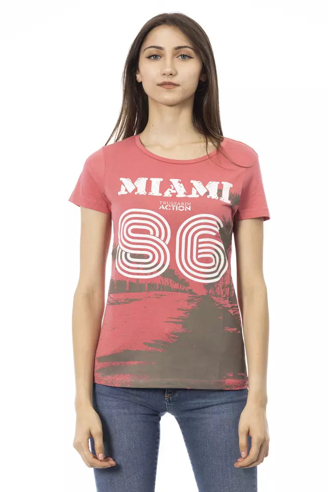 Multicolor Cotton Women Top