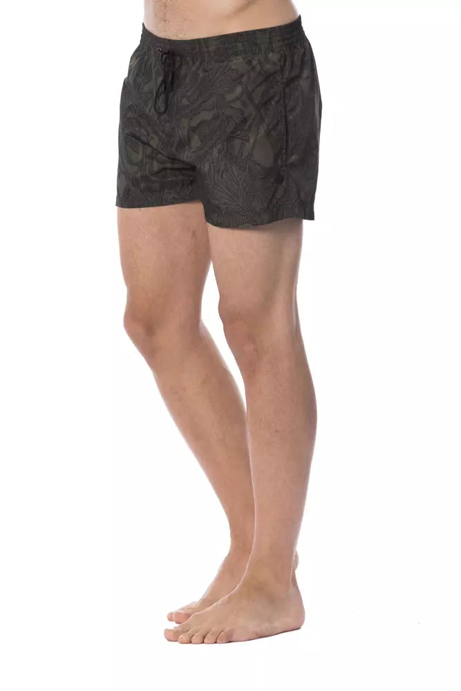 Army Polyester Men Swim Trunk