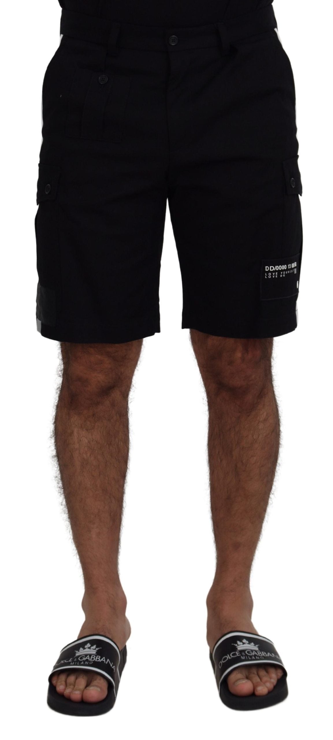 Elegant MainLine Black Shorts